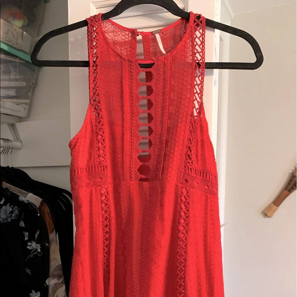 Free People Cut Out Dress